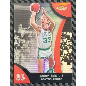 2007-08 TOPPS FINEST LARRY BIRD REFRACTOR‎